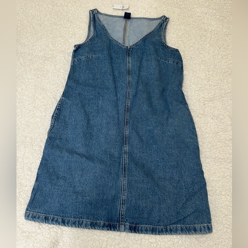 GAP Light Blue Denim V-Neck Top
